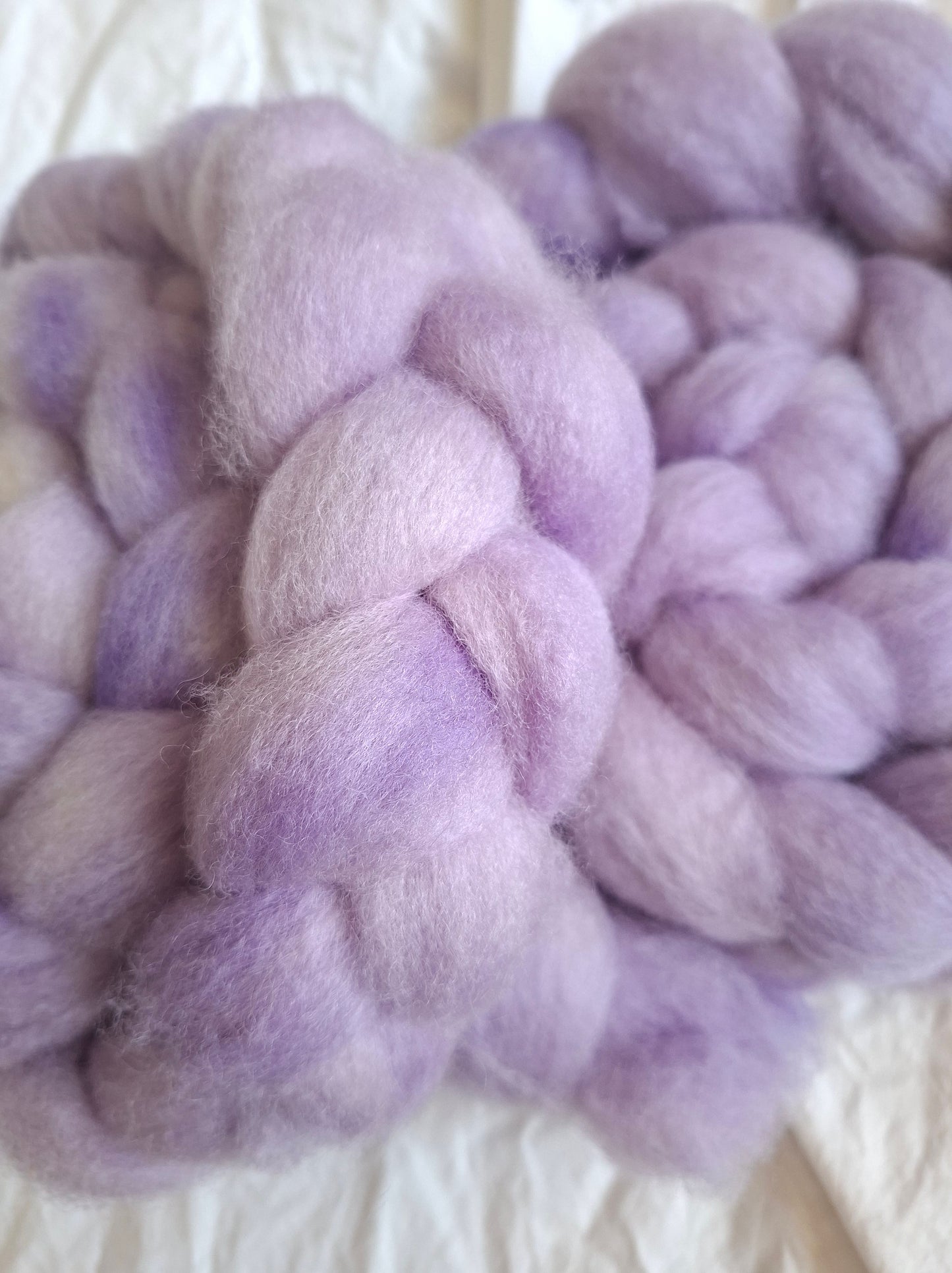 Indigo Light - BFL combed top (nonsuperwash)