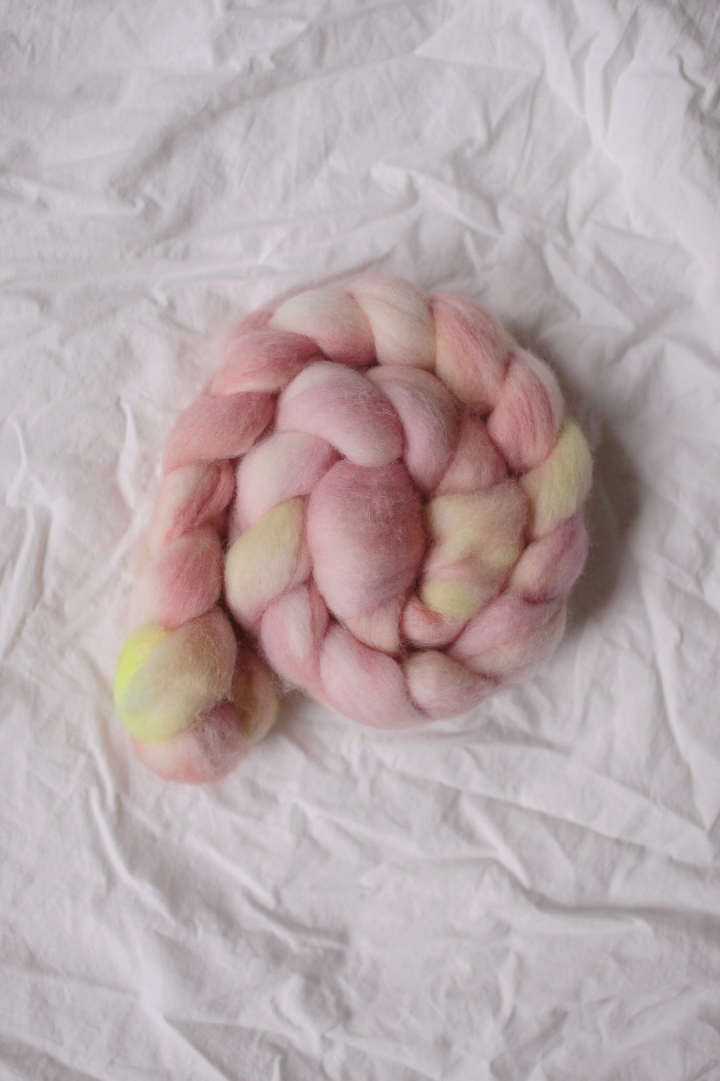 Lisbon Lemon - Kent Romney combed top (nonsuperwash)