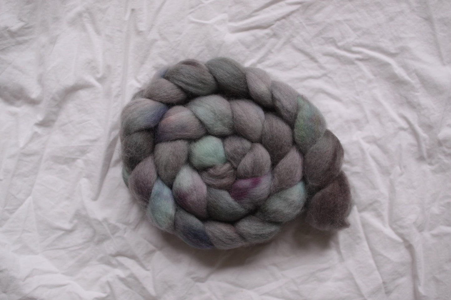 Stormy Wisteria - Kent Romney combed top (nonsuperwash)