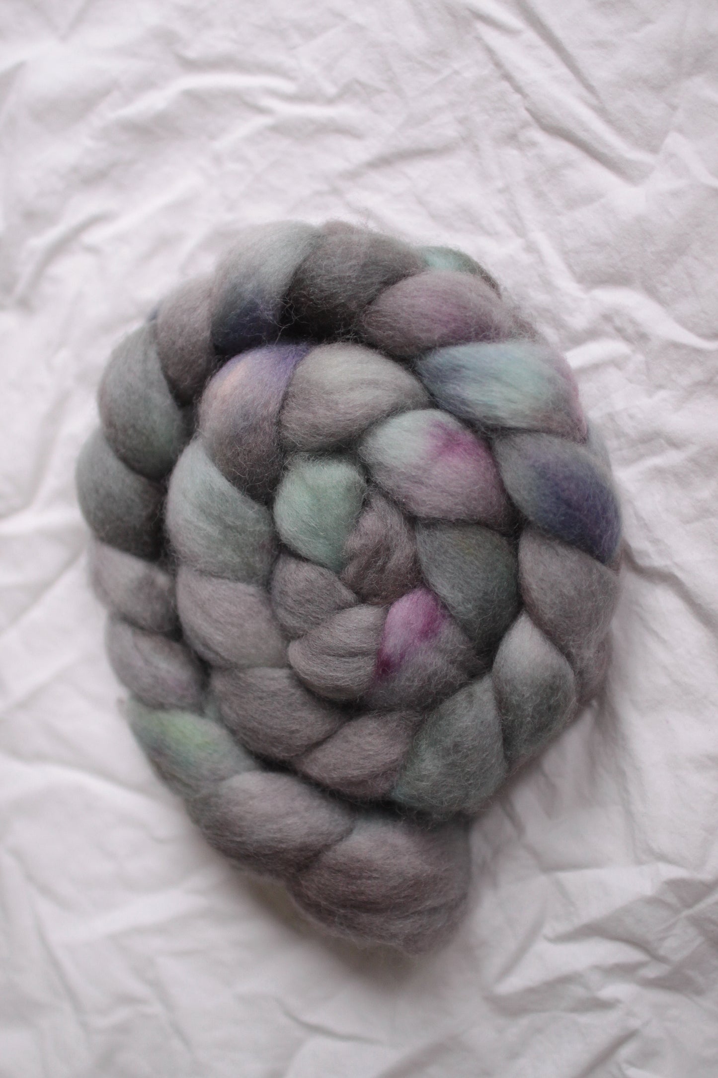 Stormy Wisteria - Kent Romney combed top (nonsuperwash)