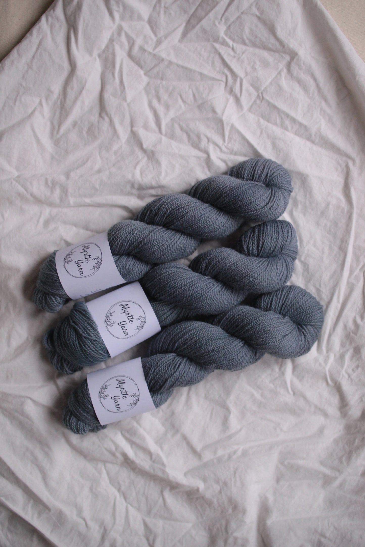 Indigo Cowboy - Natural BFL Fingering