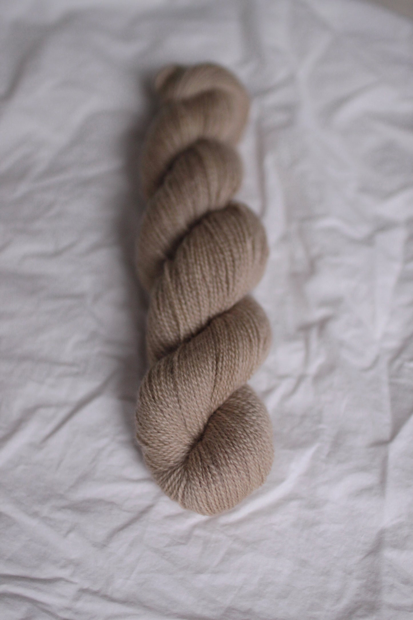 Late Latte - Natural BFL Fingering