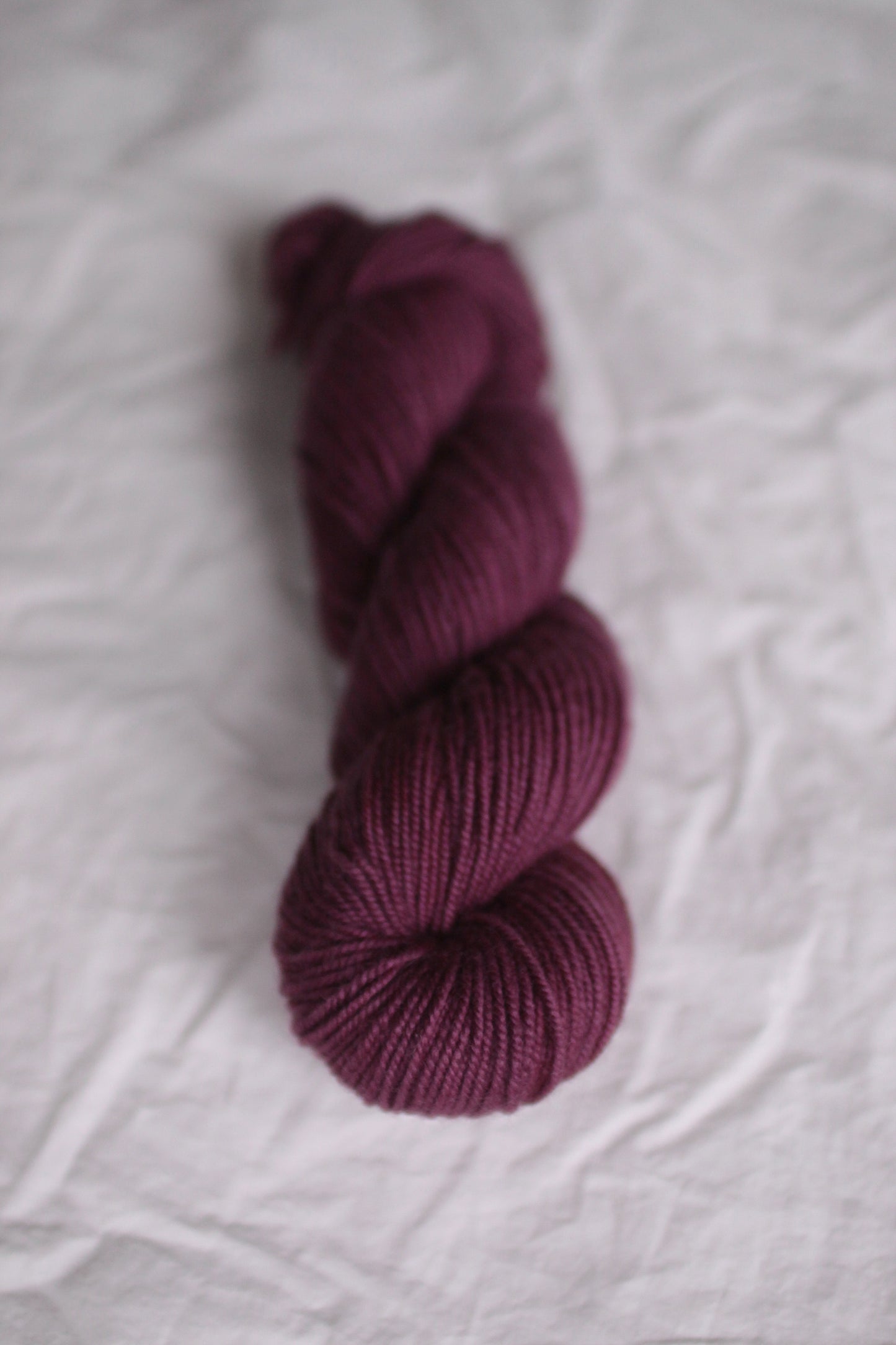 Cranberry Crush - Natural BFL Aran
