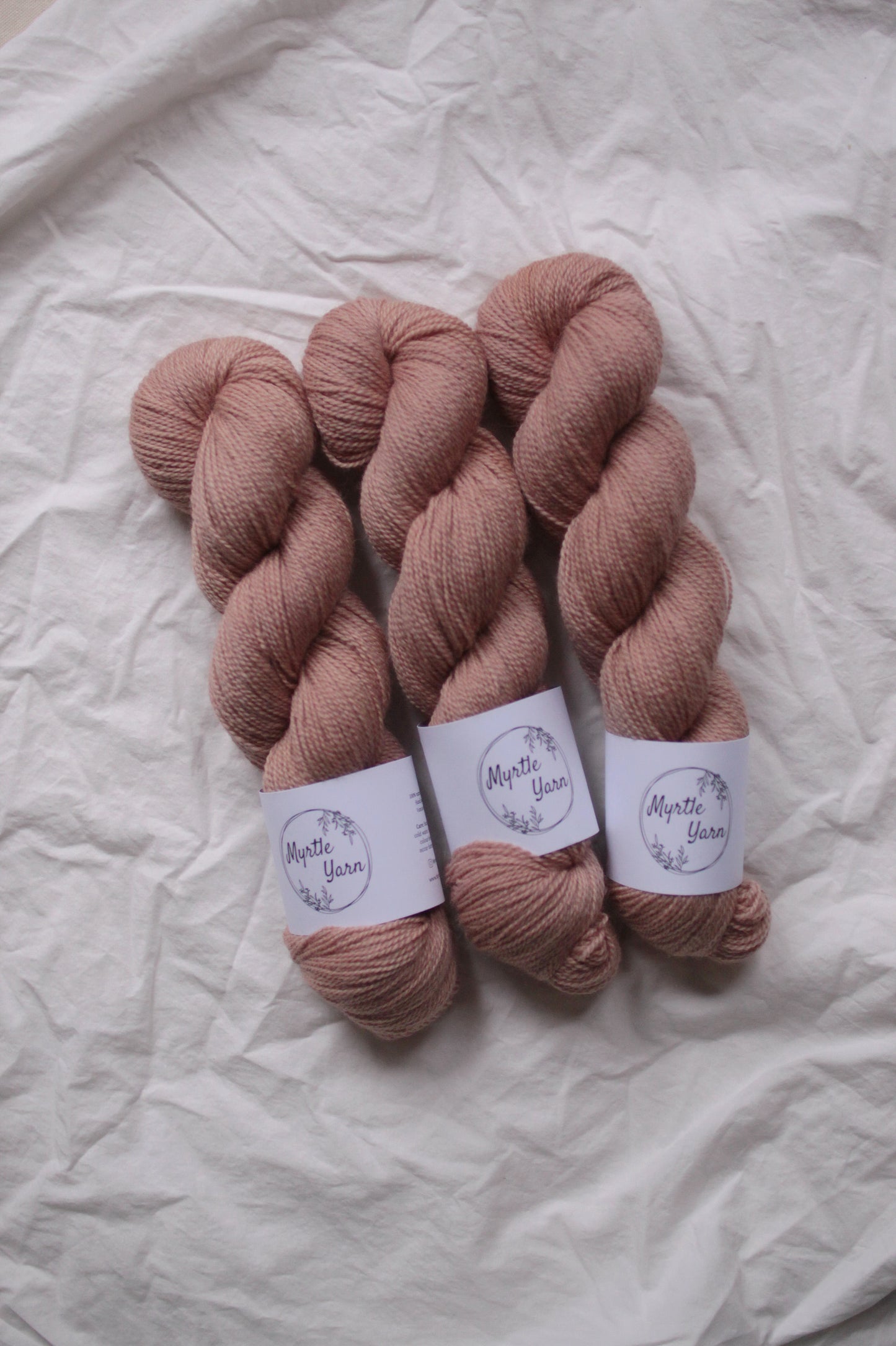Mauve Memento - Natural BFL Fingering