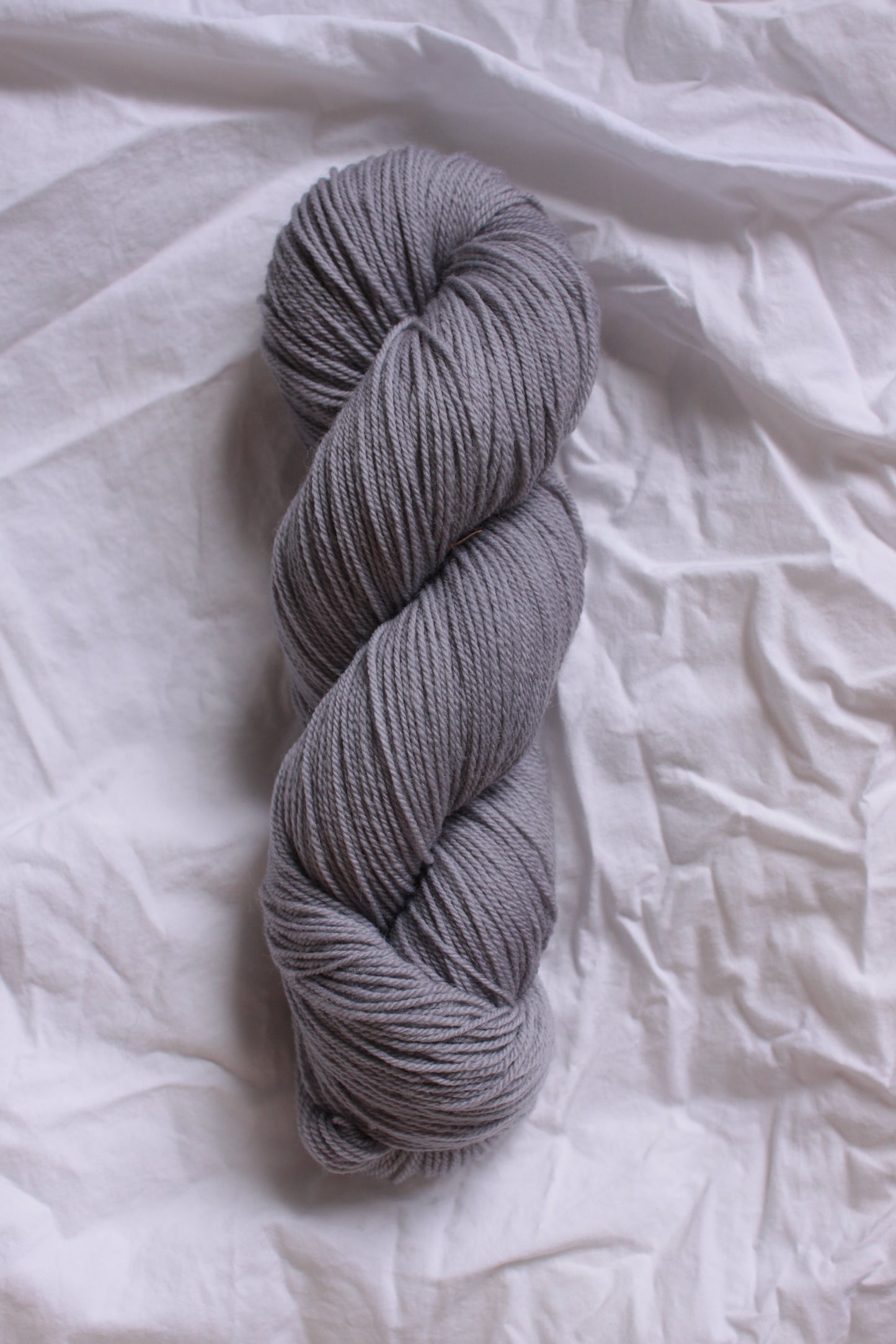 Mythical Gray - Natural Merino Fingering