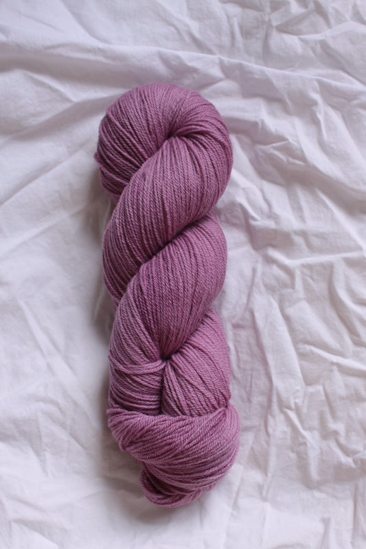 Ancient Fuschia - Natural Merino Fingering