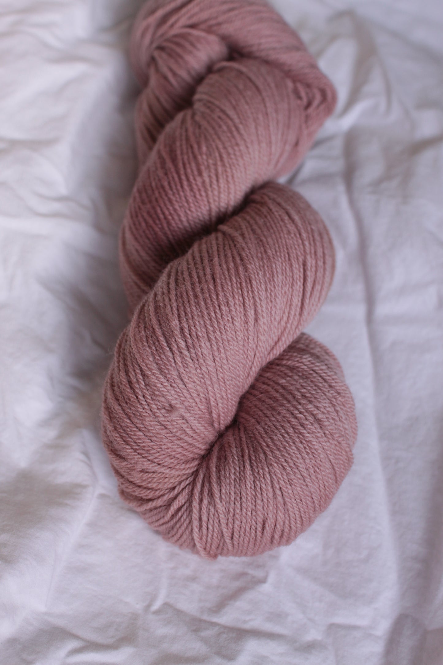 Mauve Memento - Natural Merino Fingering
