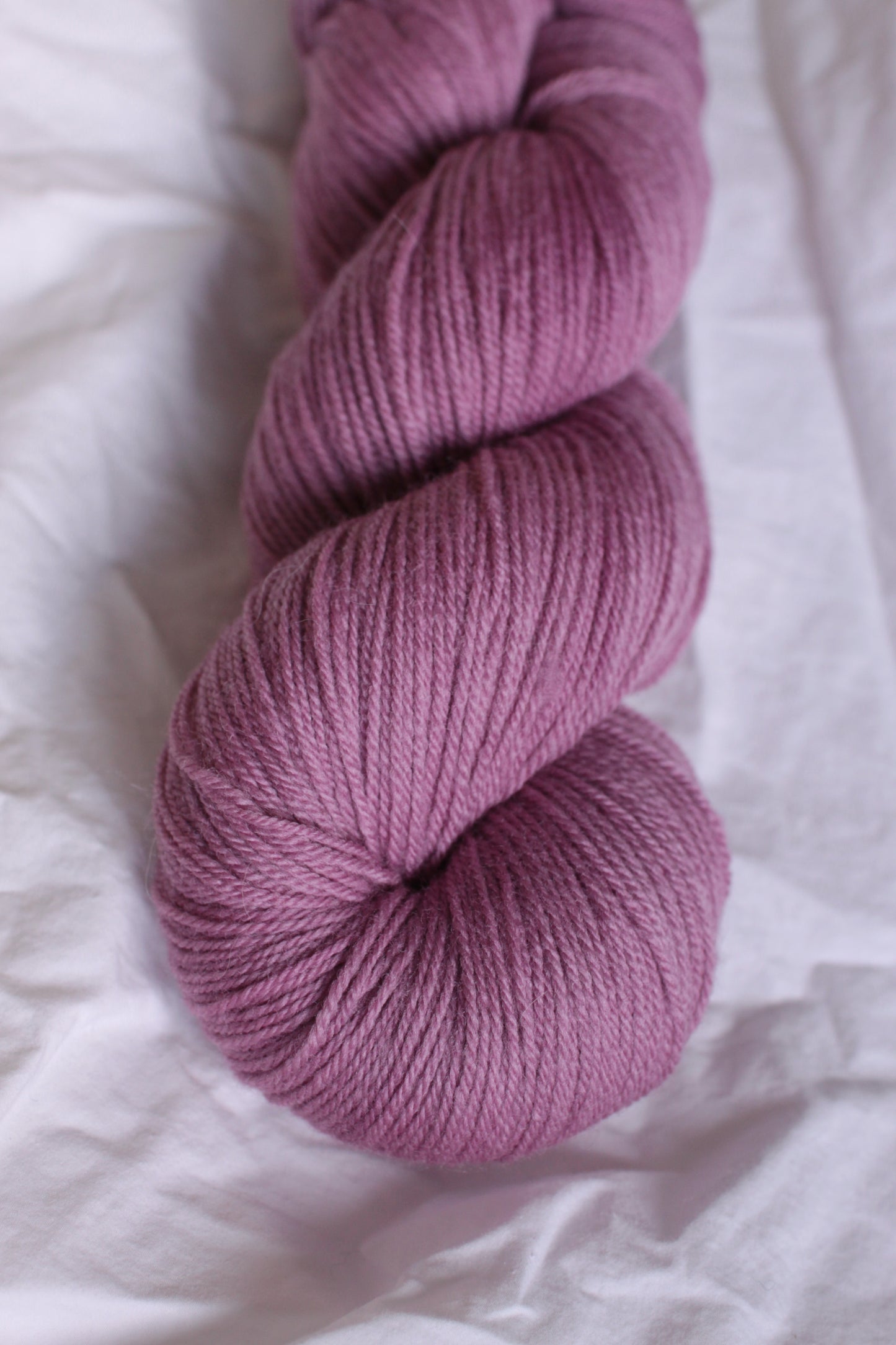 Ancient Fuschia - Natural Merino Fingering