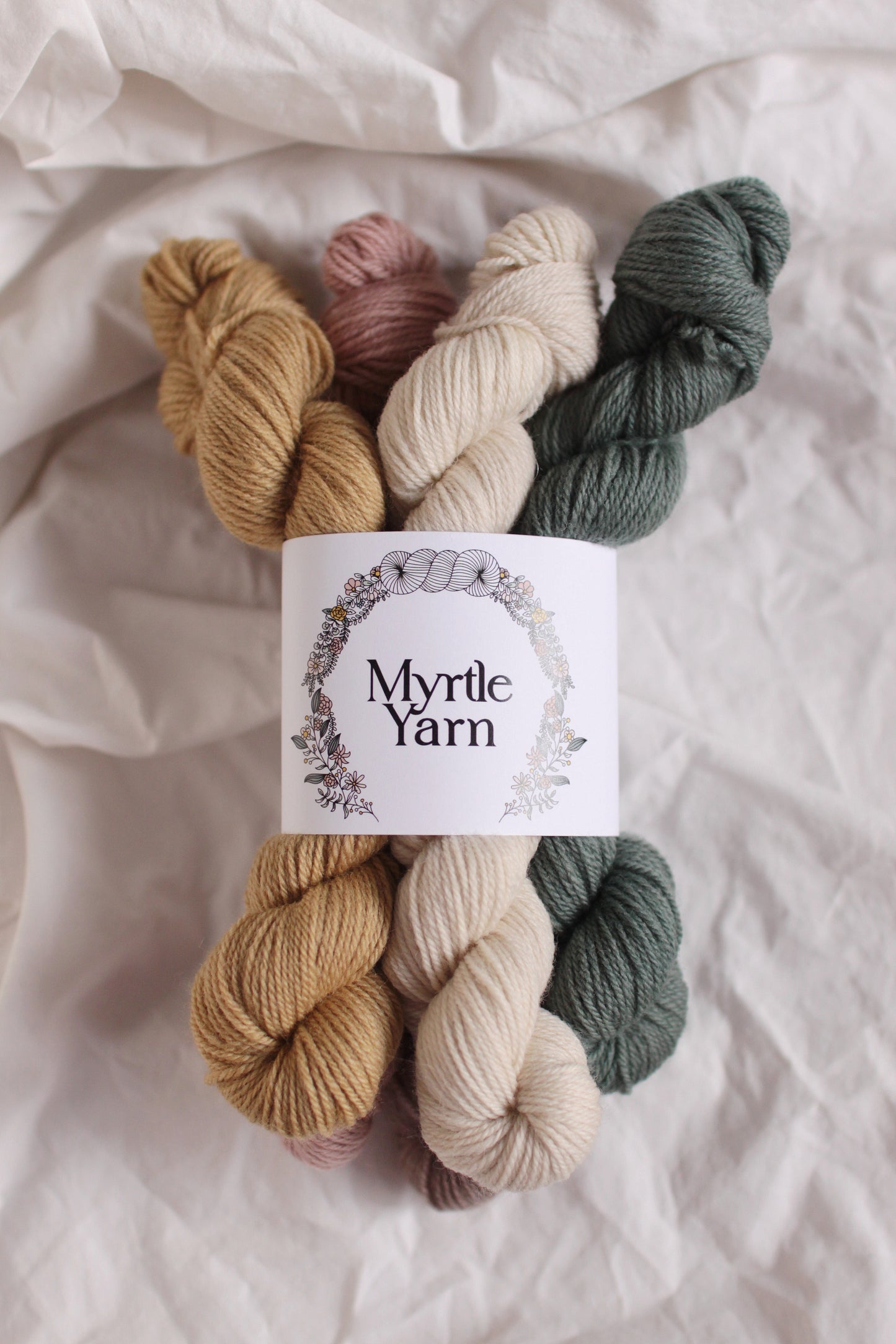 Hearthside - 5-skein Mini Set - Natural Merino Fingering
