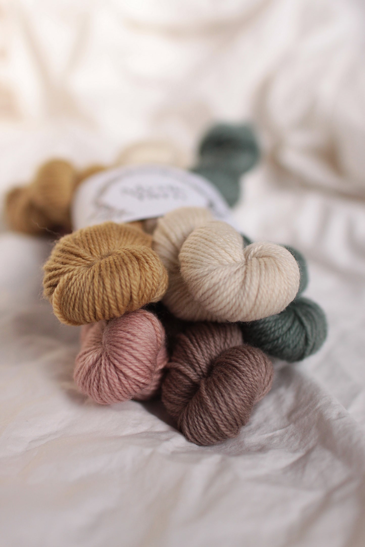 Hearthside - 5-skein Mini Set - Natural Merino Fingering