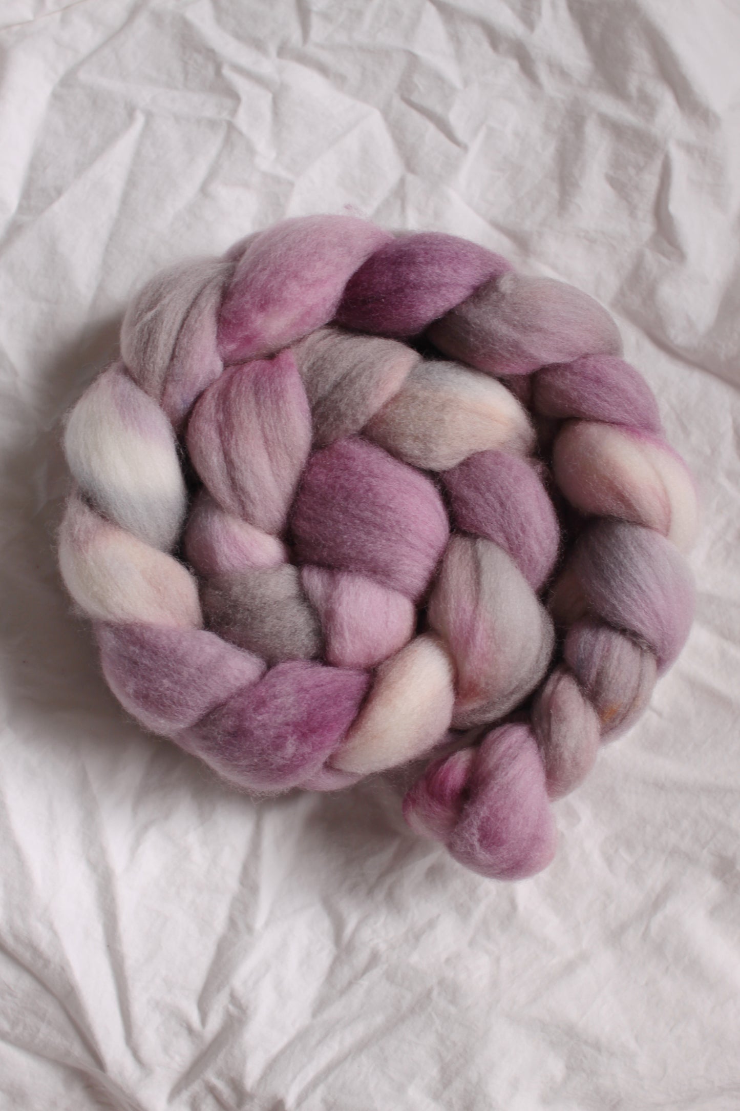 Nightshade - Polwarth combed top (nonsuperwash)