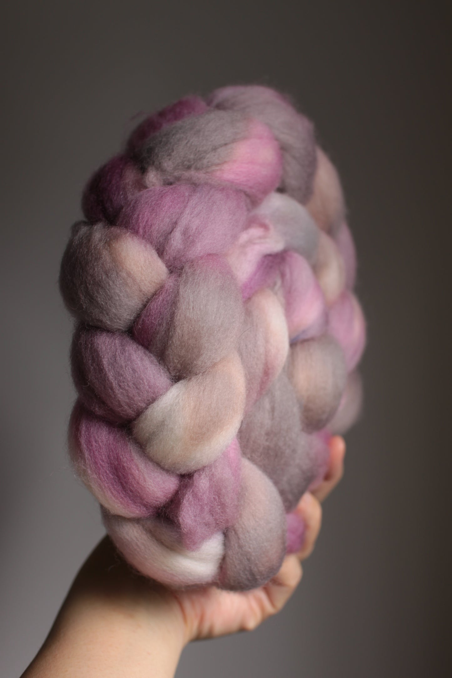 Nightshade - Polwarth combed top (nonsuperwash)