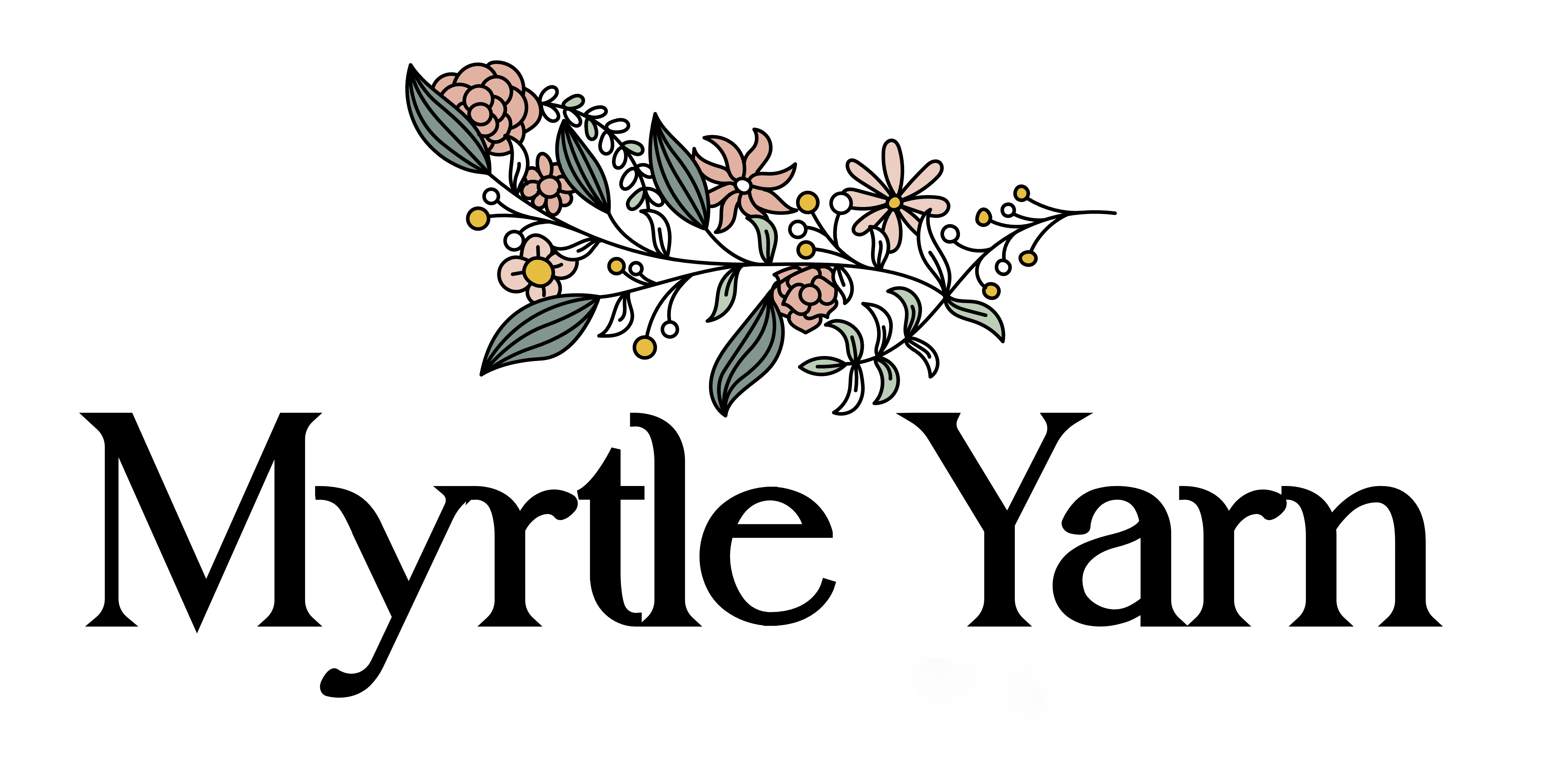 Myrtle Yarn - natural fibre yarns hand dyed in Canada