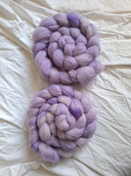 Indigo Light - BFL combed top (nonsuperwash)