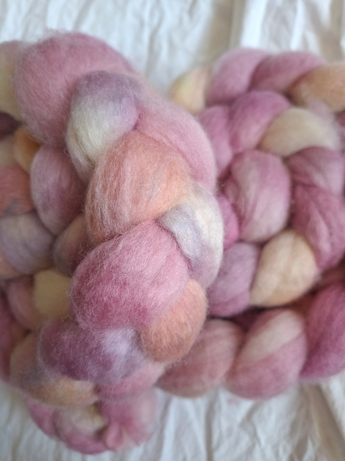 Mediterranean Moonrise - BFL combed top (nonsuperwash)