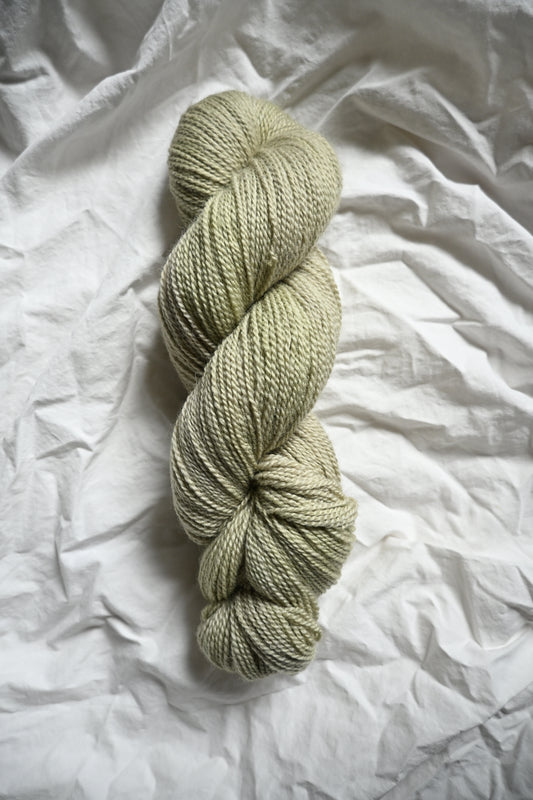 Sage Leaf - Natural BFL Fingering