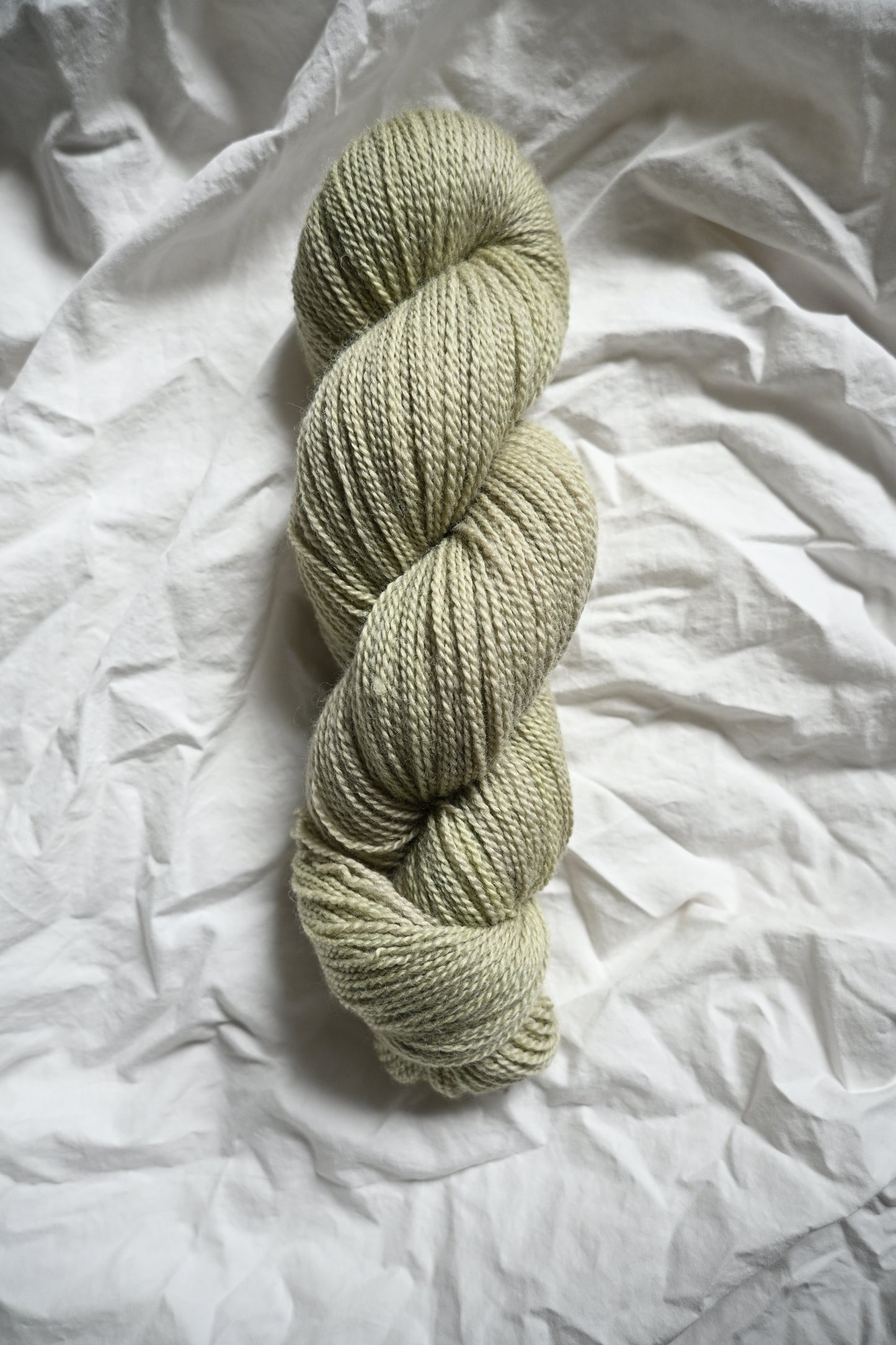 Sage Leaf - Natural BFL Fingering