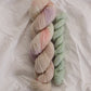 Midsummer Dream/Lichen - Sock Set - Natural BFL Fingering