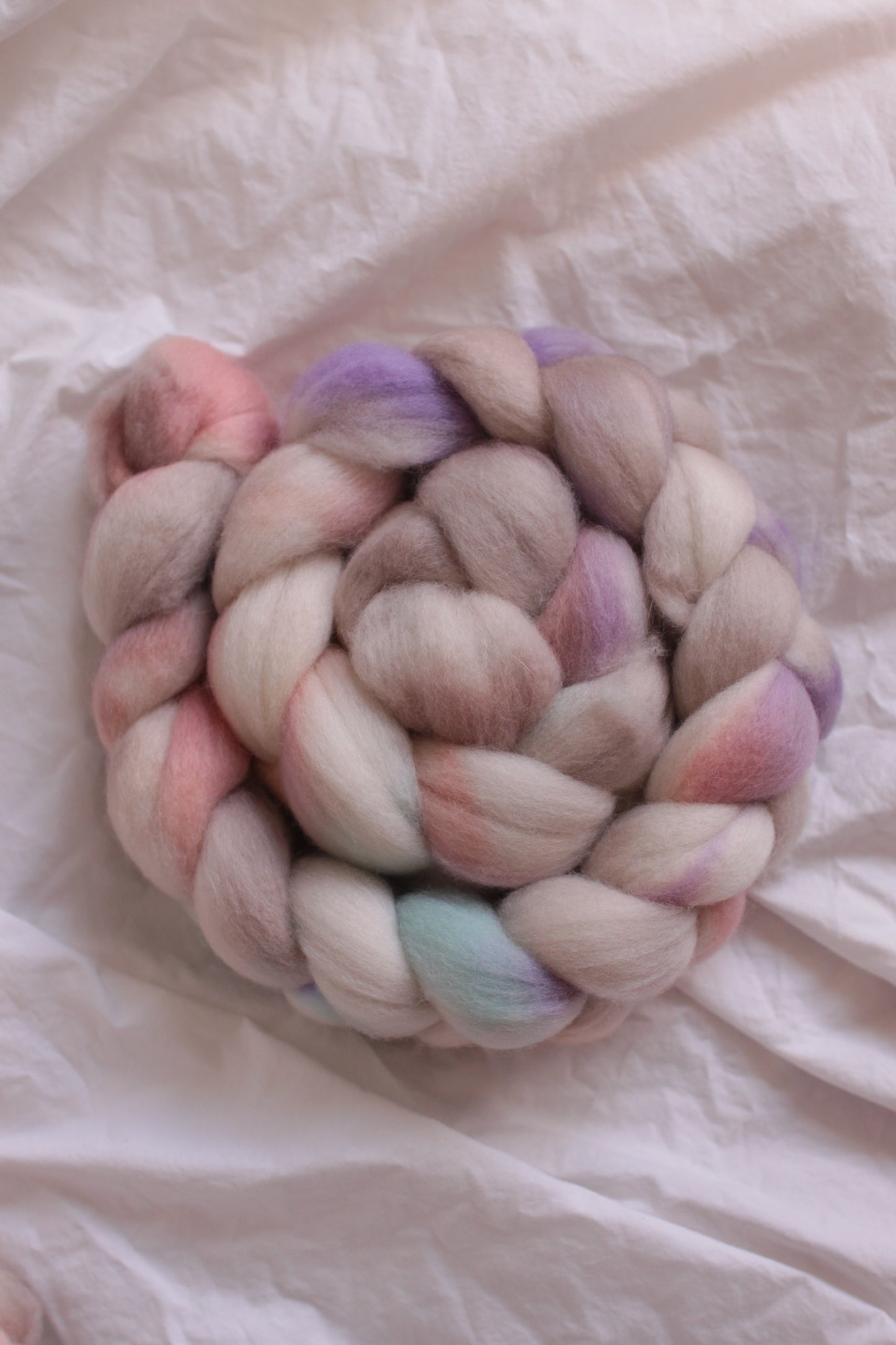 Midsummer Dream - Polwarth combed top (nonsuperwash)