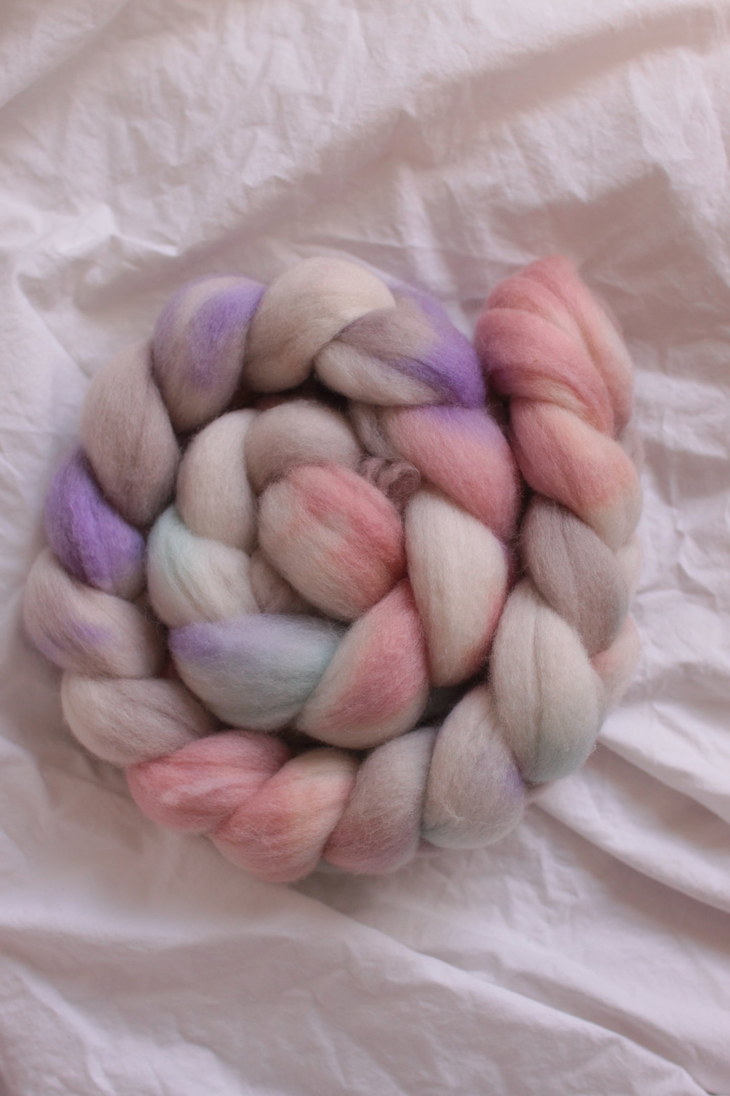 Midsummer Dream - Polwarth combed top (nonsuperwash)