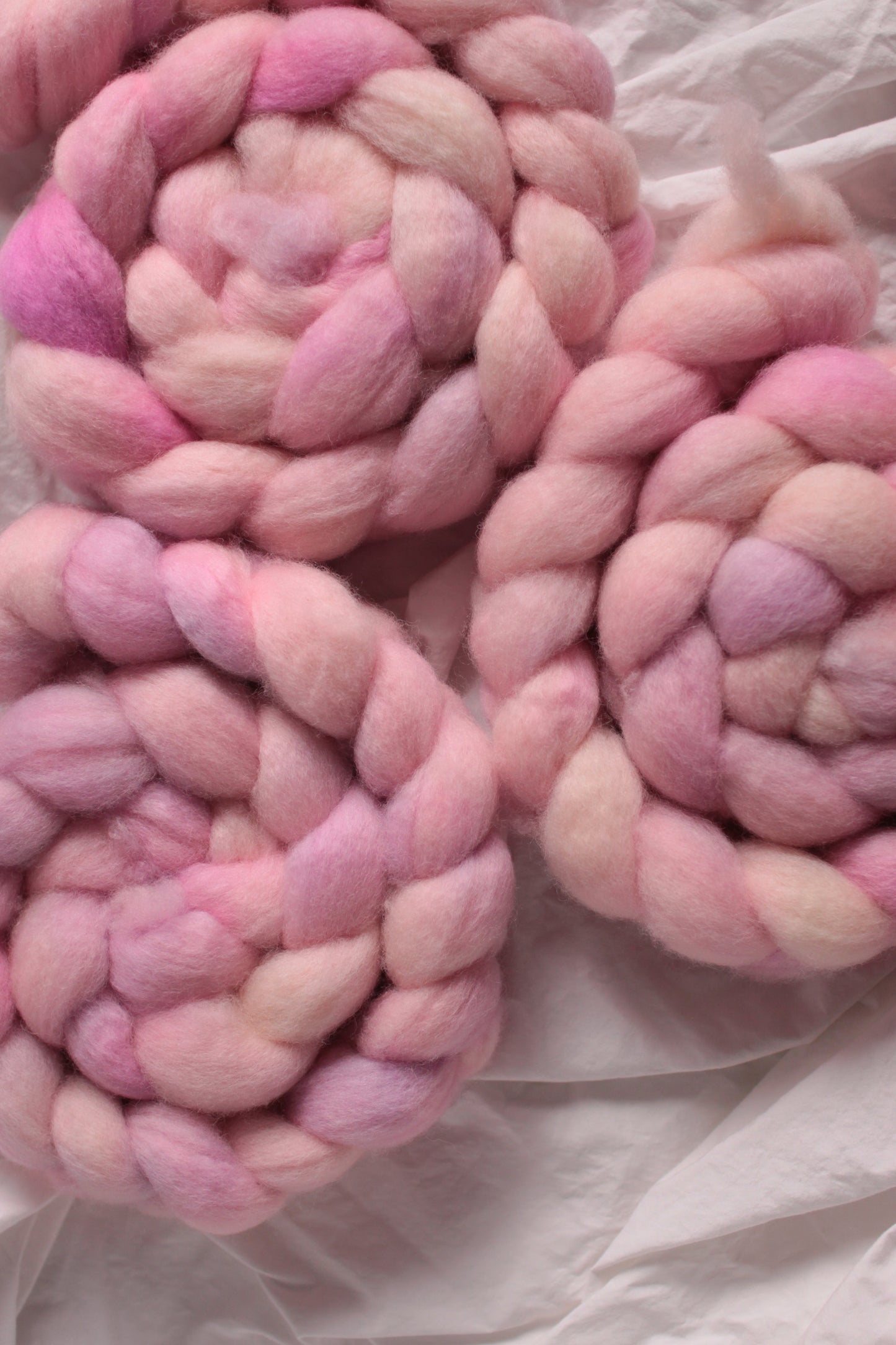 Pinky Swear - BFL combed top (nonsuperwash)