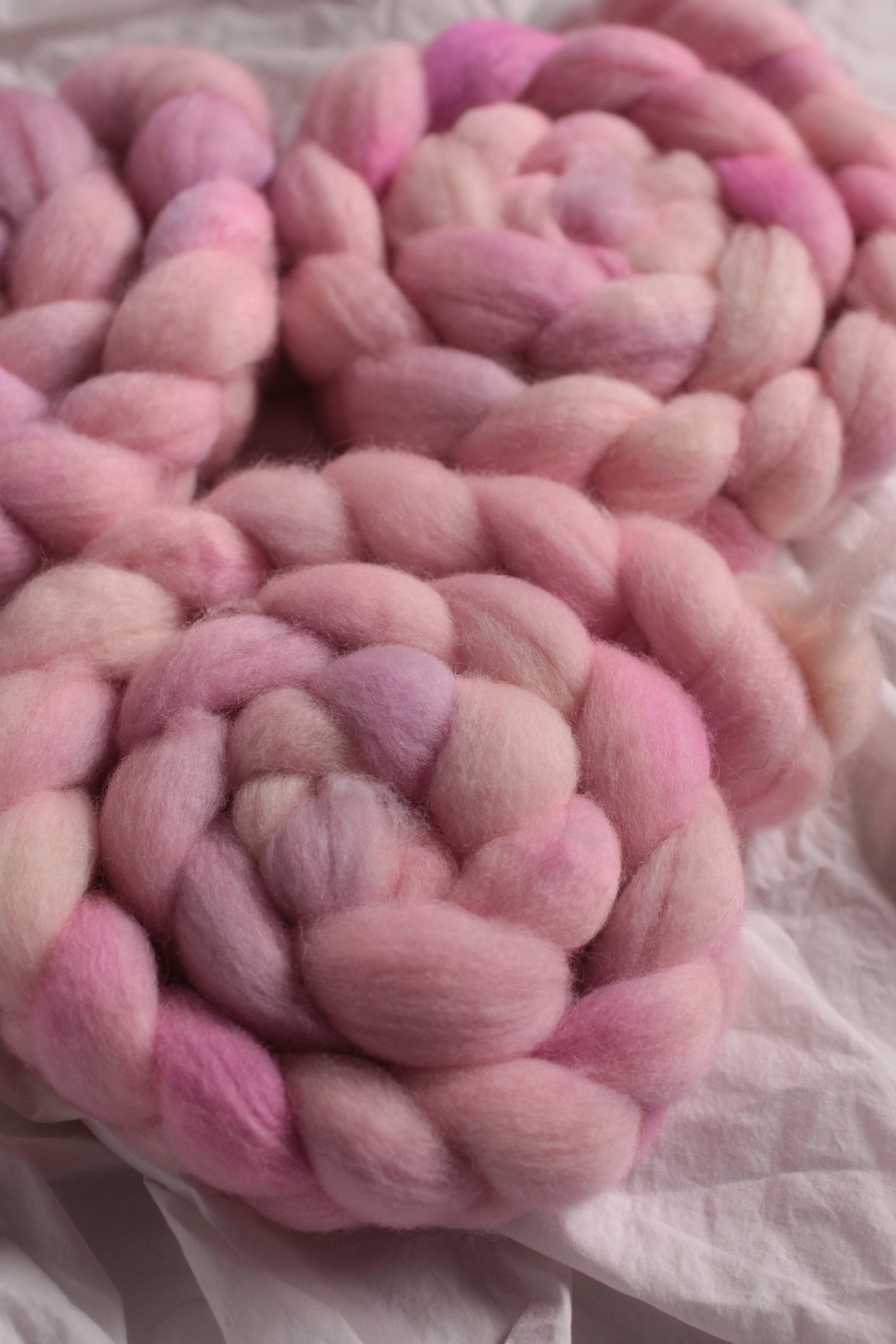 Pinky Swear - BFL combed top (nonsuperwash)