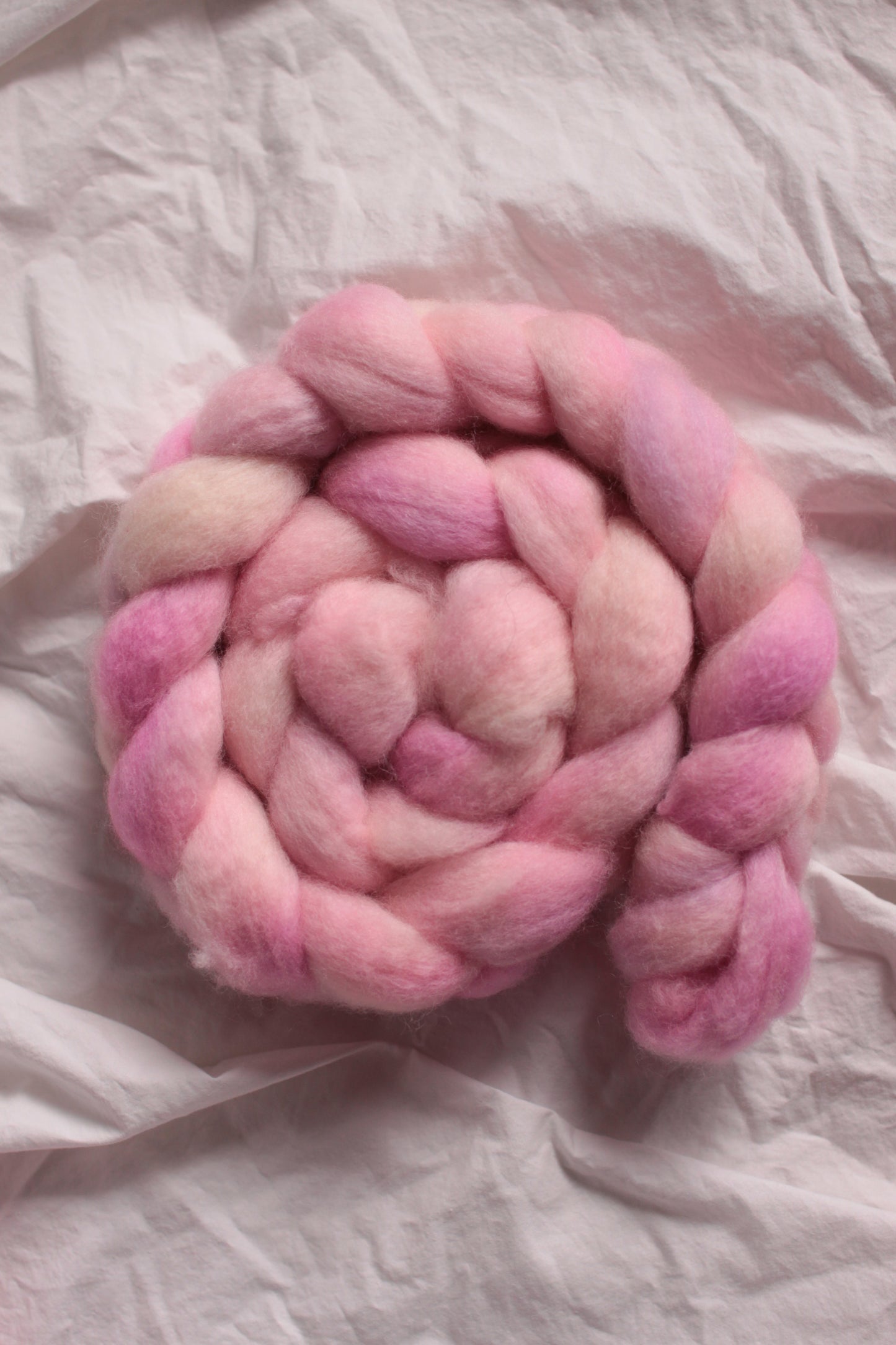 Pinky Swear - BFL combed top (nonsuperwash)