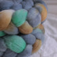 Bluebird Keys - Polwarth combed top (nonsuperwash)