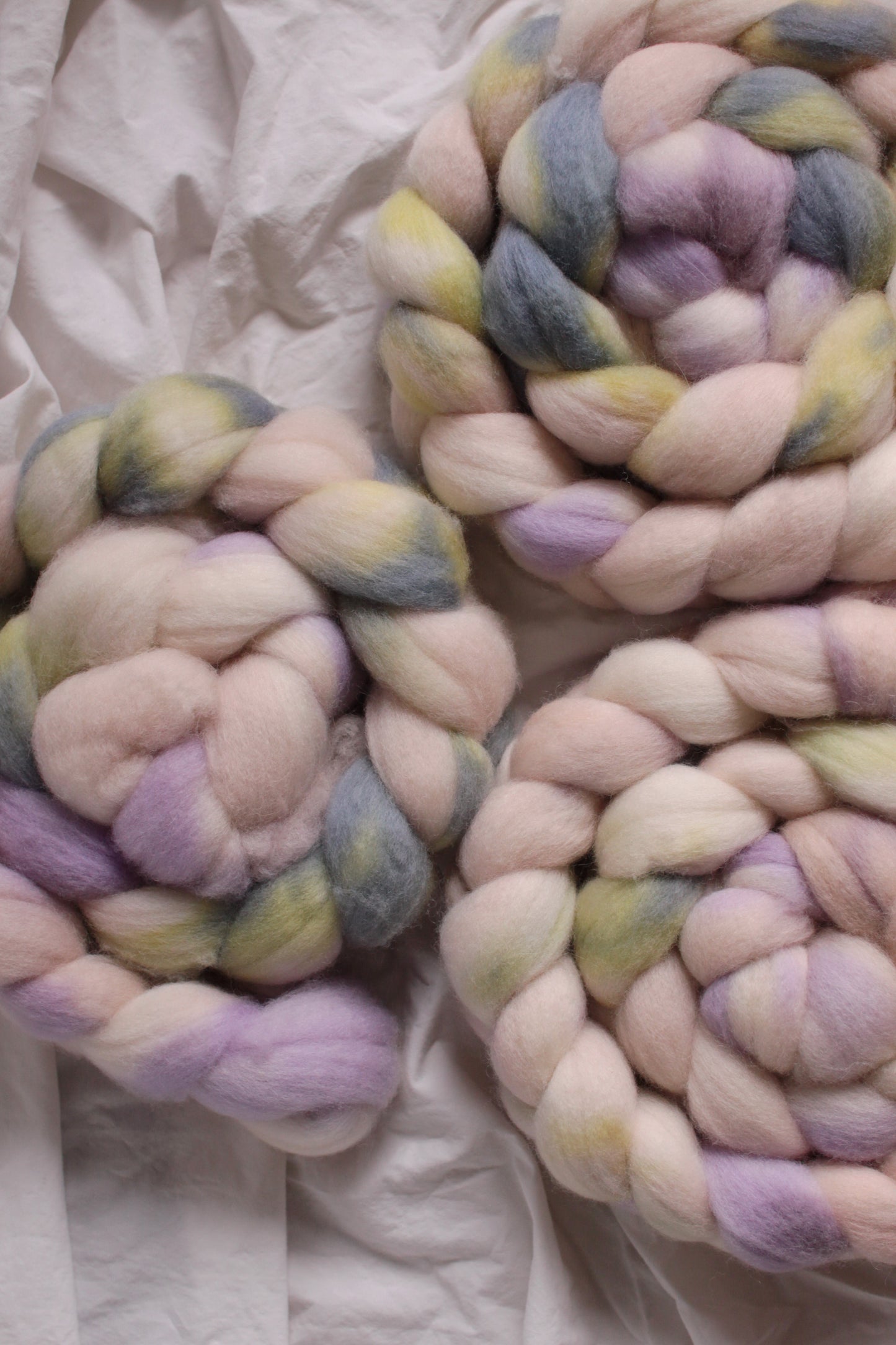 Floating Lily *Batch B* - Polwarth combed top (nonsuperwash)