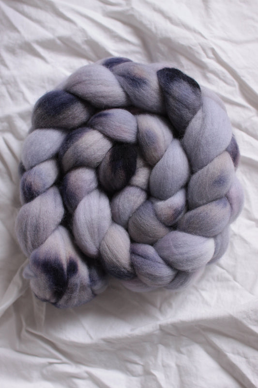 Dying Storm - Polwarth combed top (nonsuperwash)