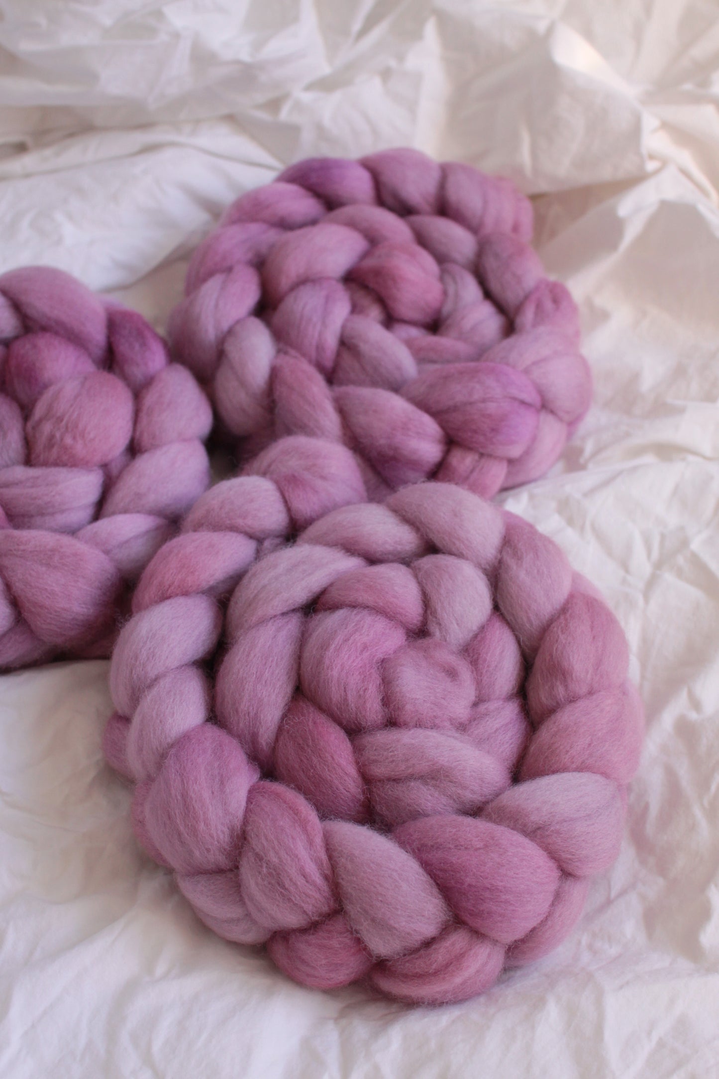 Gladiola Violet - Kent Romney combed top (nonsuperwash)