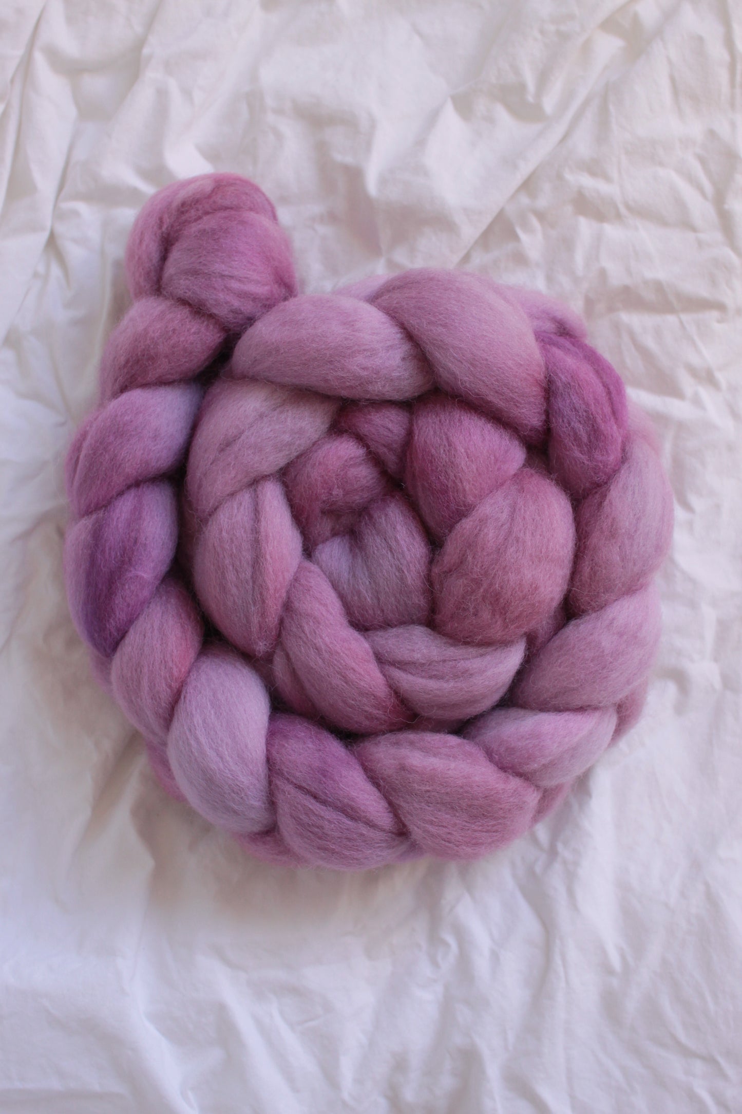 Gladiola Violet - Kent Romney combed top (nonsuperwash)