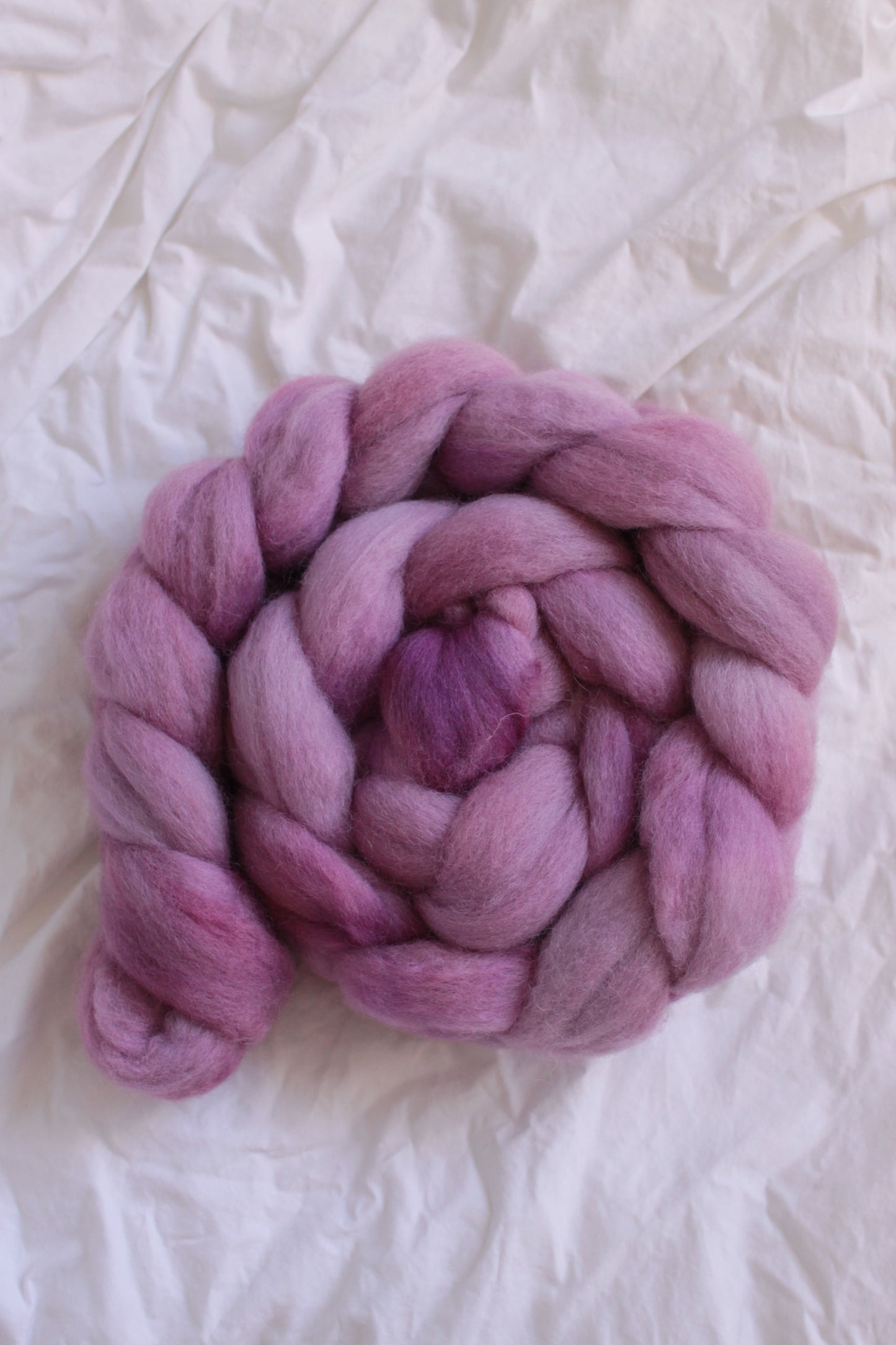 Gladiola Violet - Kent Romney combed top (nonsuperwash)