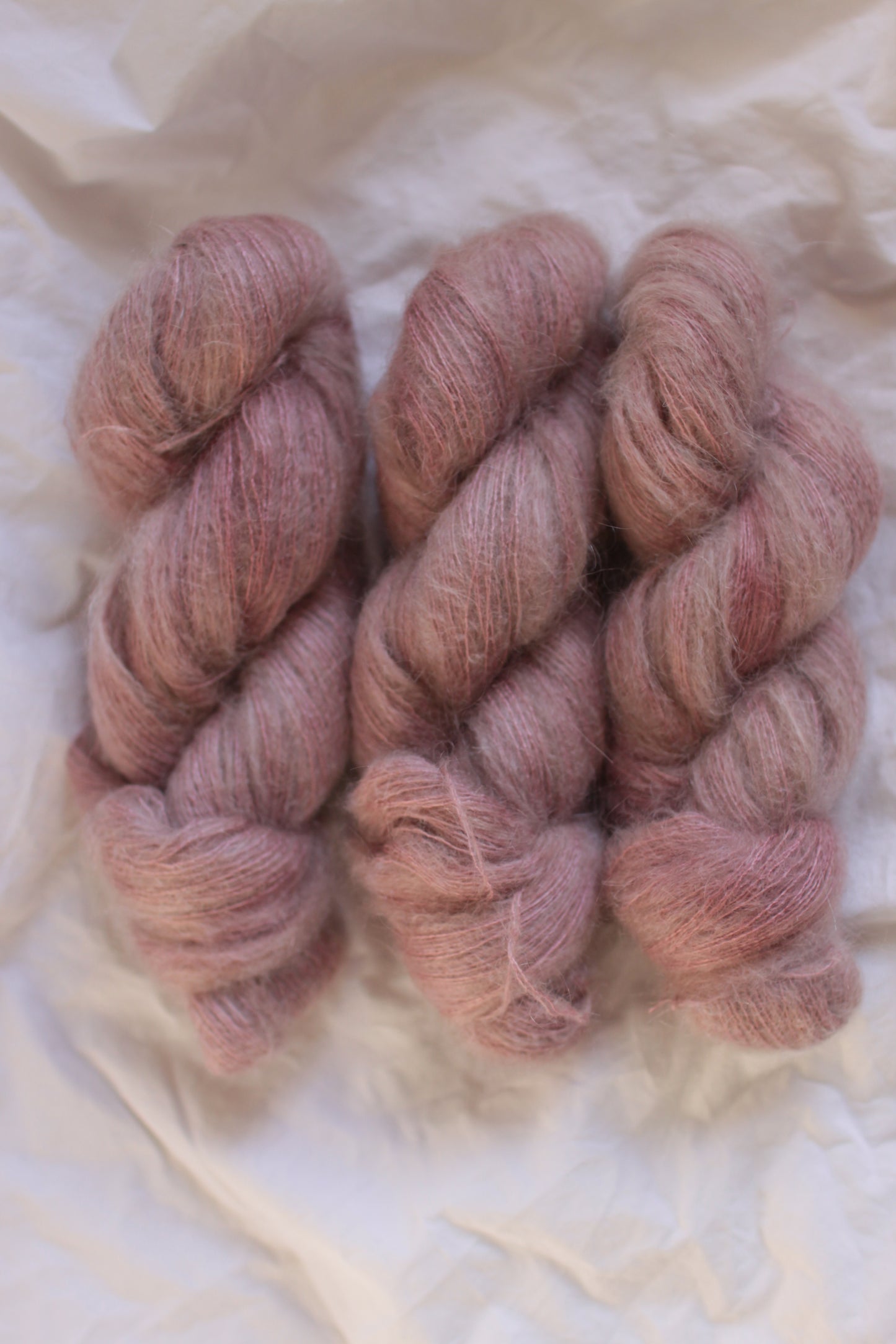 Mauve Memento - Mohair Silk