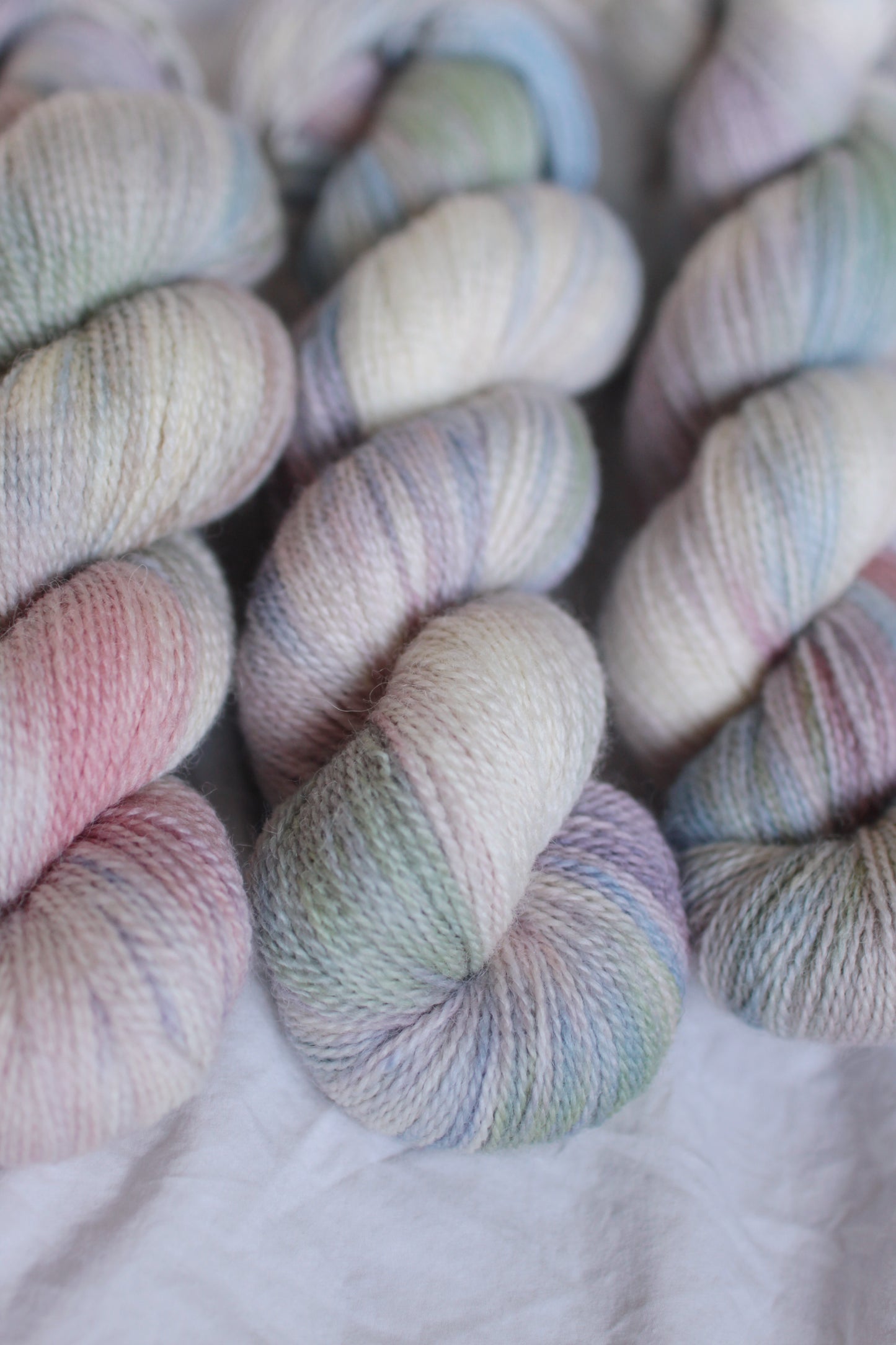 Spring Valley (OOAK) - Natural BFL Fingering