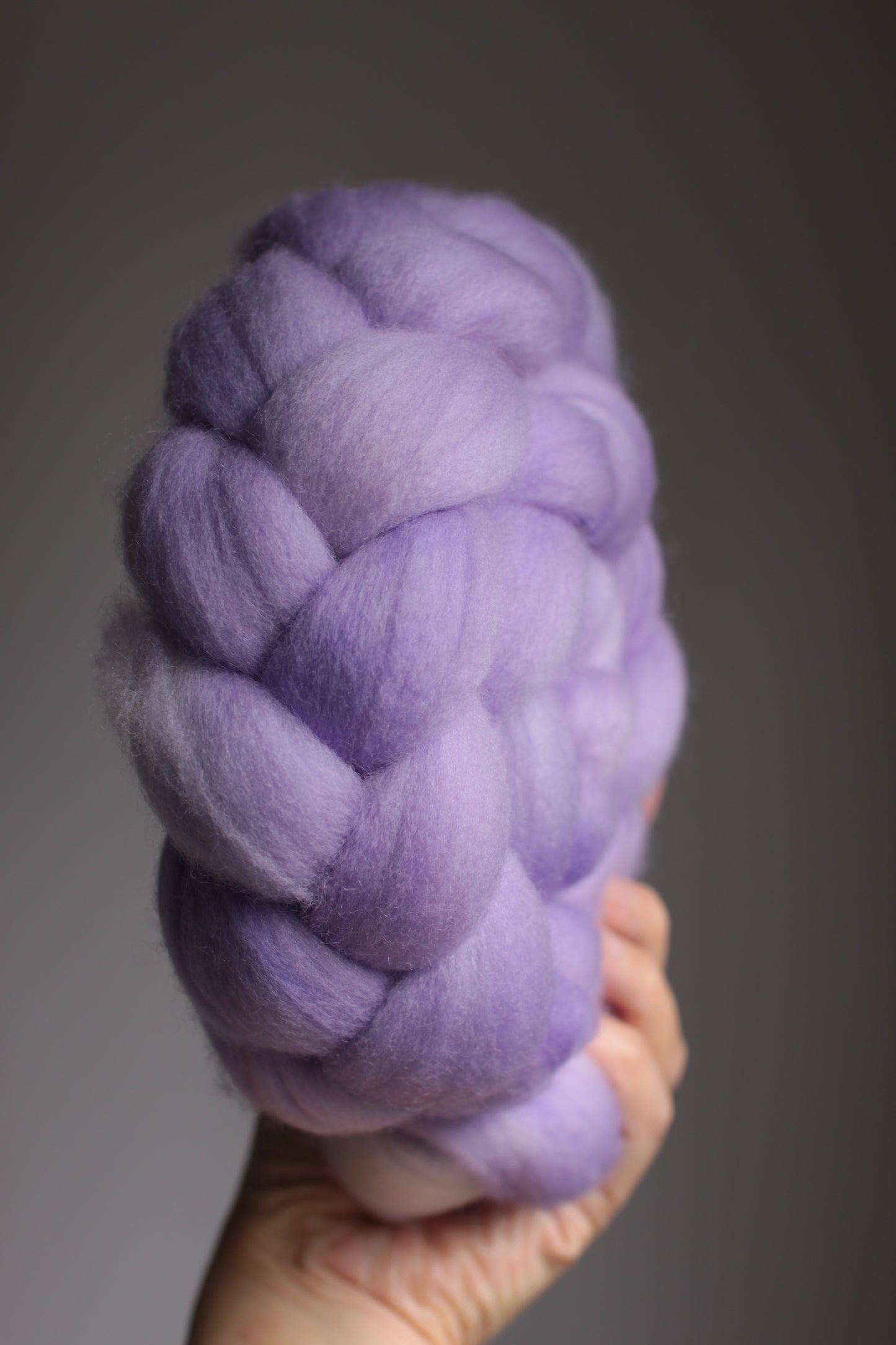 Heliotrope - Polwarth combed top (nonsuperwash)