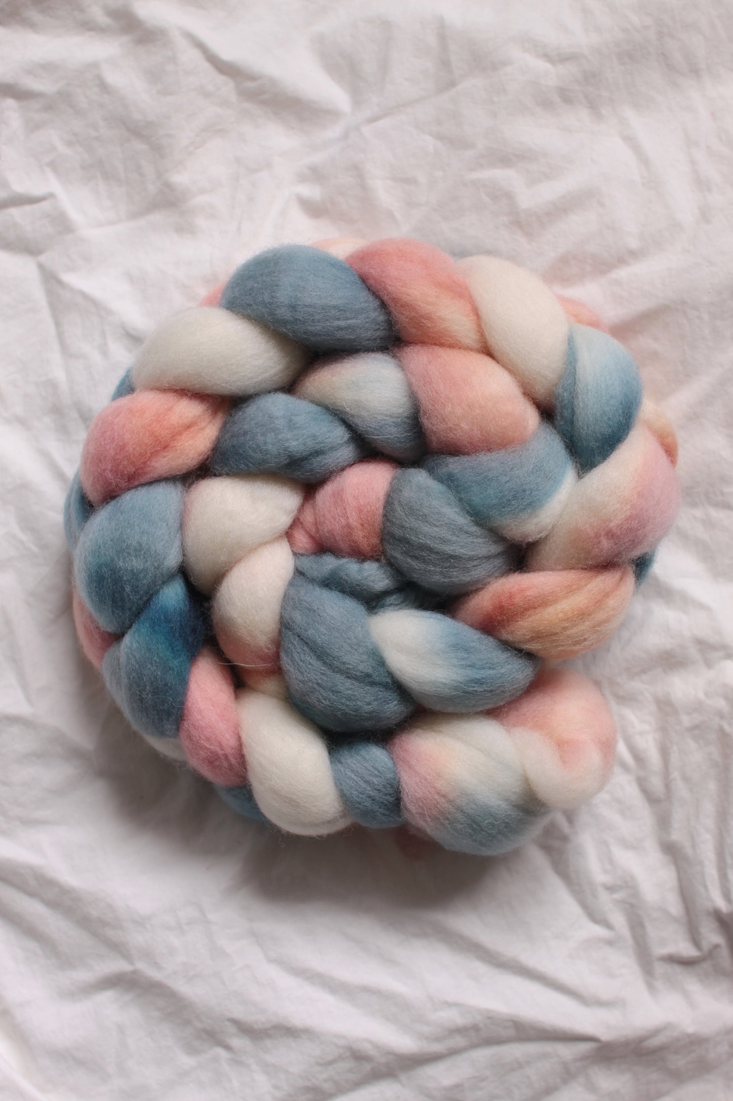 Sunset at Sea - Polwarth combed top (nonsuperwash)