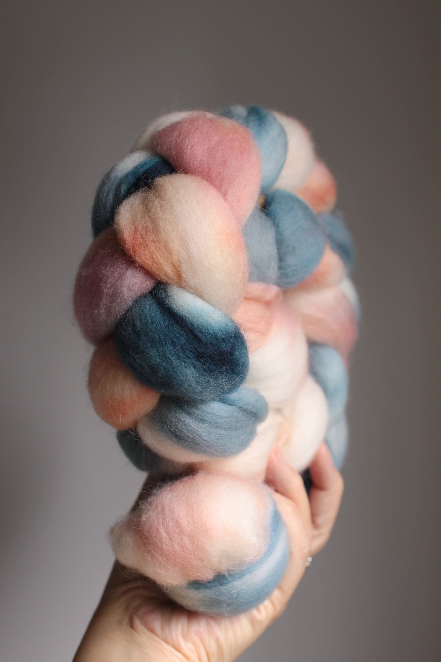 Sunset at Sea - Polwarth combed top (nonsuperwash)