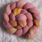 Raspberry Lemonade - Rambouillet combed top (nonsuperwash)