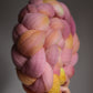 Raspberry Lemonade - Rambouillet combed top (nonsuperwash)