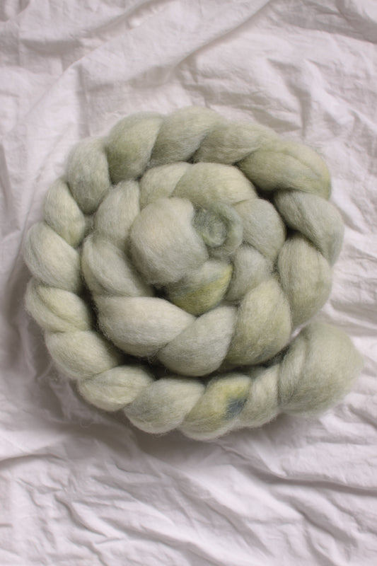 Sage Leaf - BFL combed top (nonsuperwash)