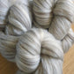 Teatime - undyed Shetland BFL Silk combed top (custom blend)