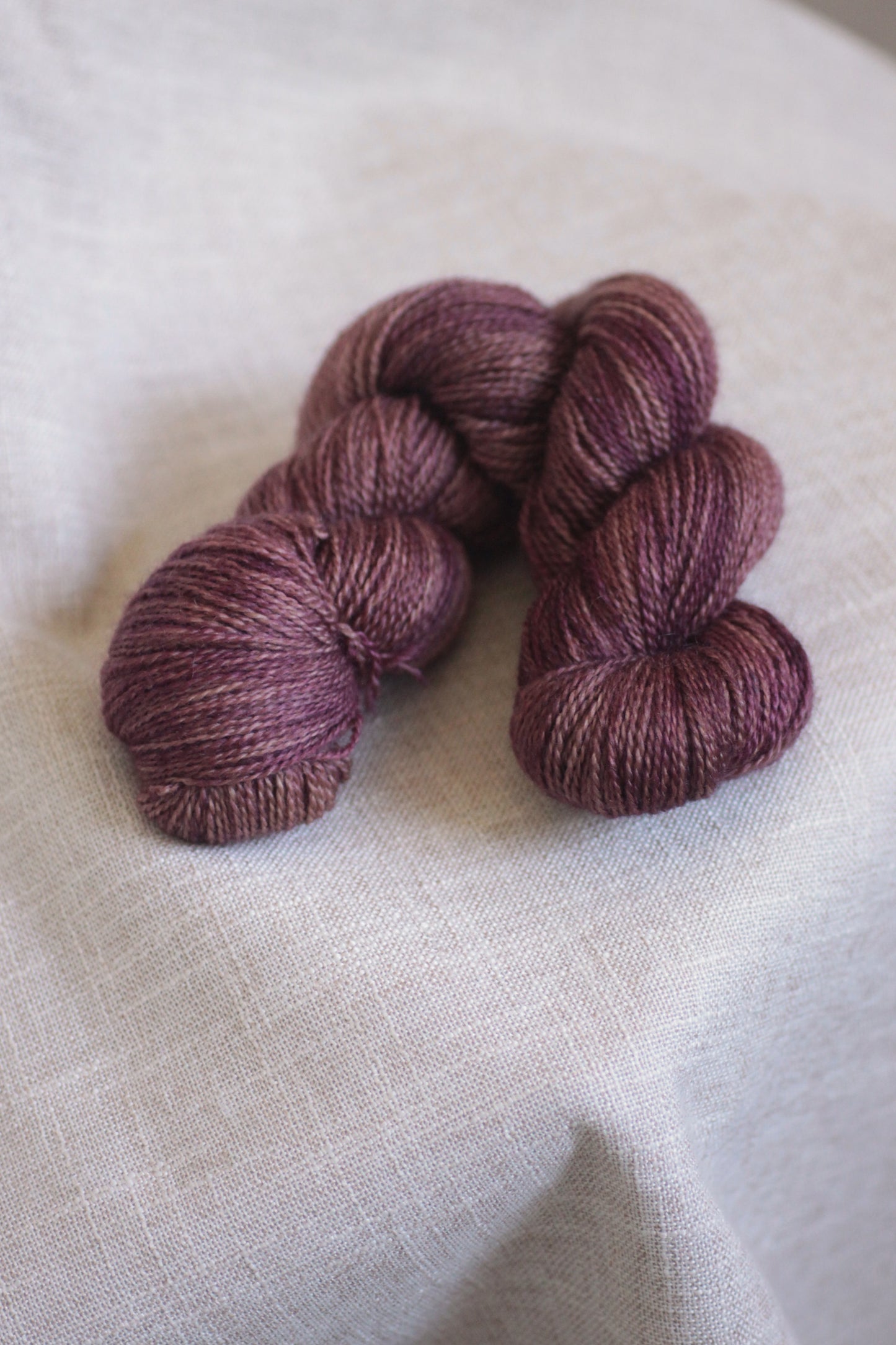 Cocoa Berry (OOAK) - Natural BFL Fingering